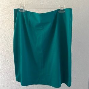 Halogen Teal Green Skirt Size 14